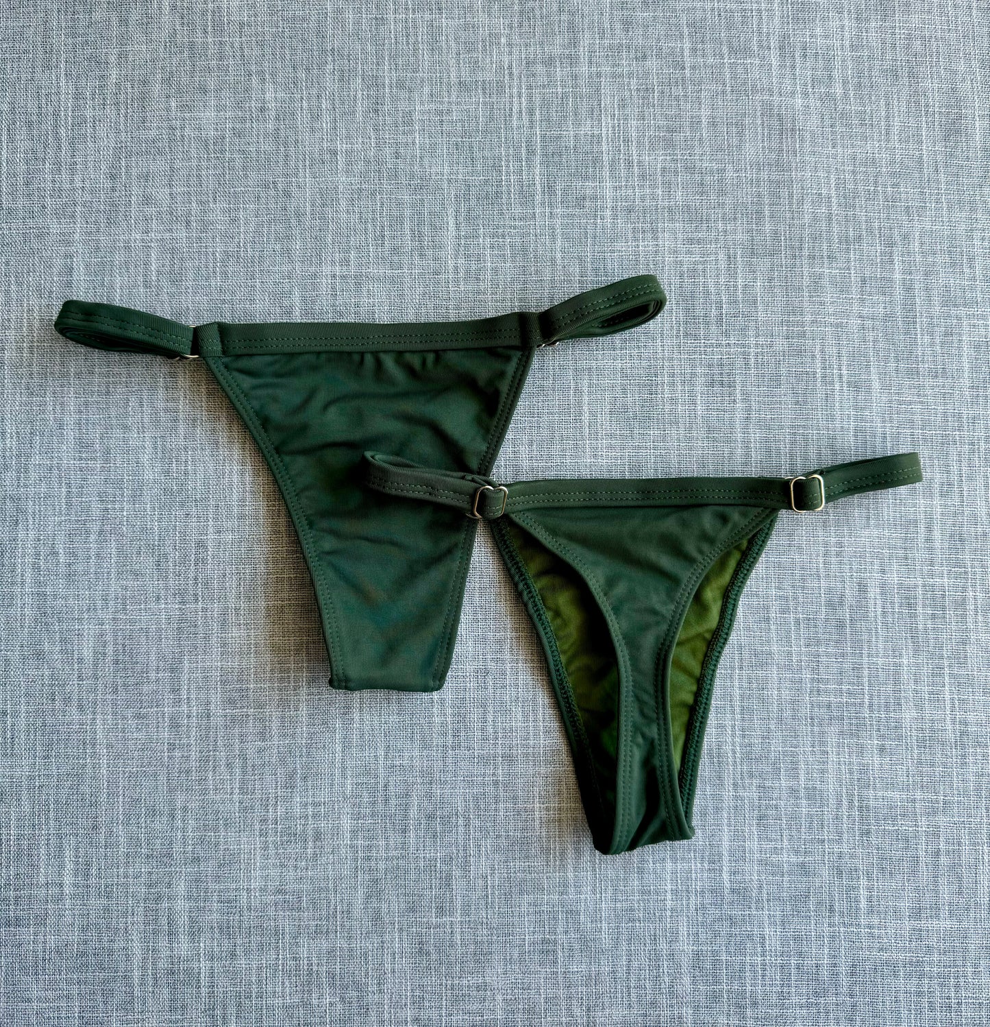 Biquíni Fita Liso Verde Musgo