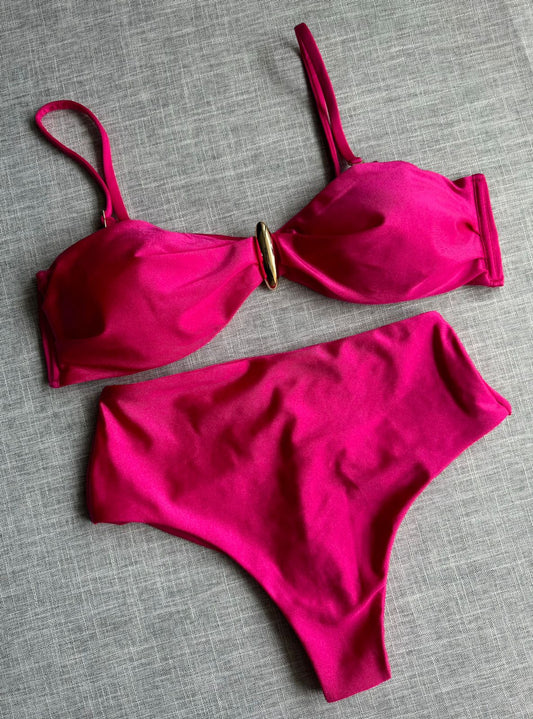 Biquíni Jaque Rosa