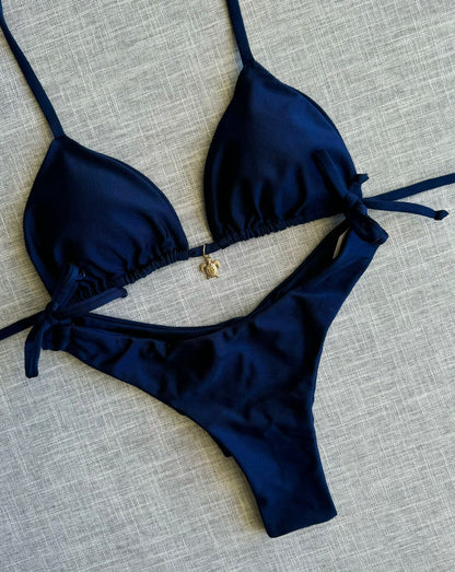 Biquíni Aline Azul Marinho