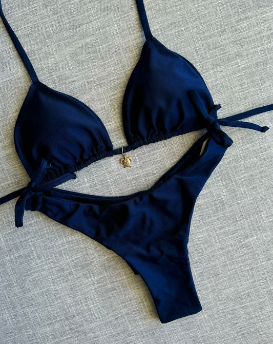 Biquíni Aline Azul Marinho