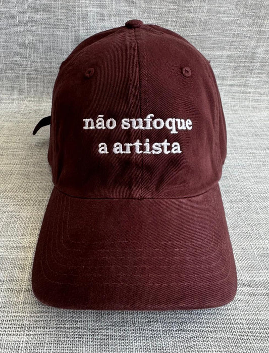 Boné Não Sufoque a Artista